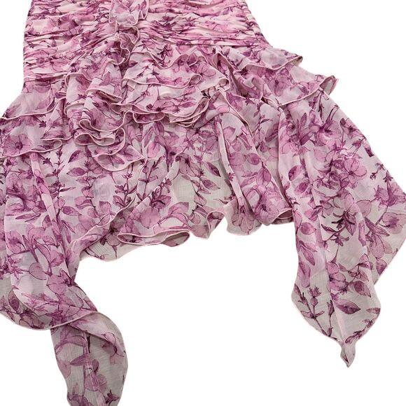 NWOT Cinq a Sept Portra Dress in Vibrant Plum Size 6 - Picture 4 of 8